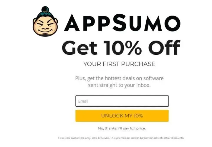 AppSumo 10% Discount