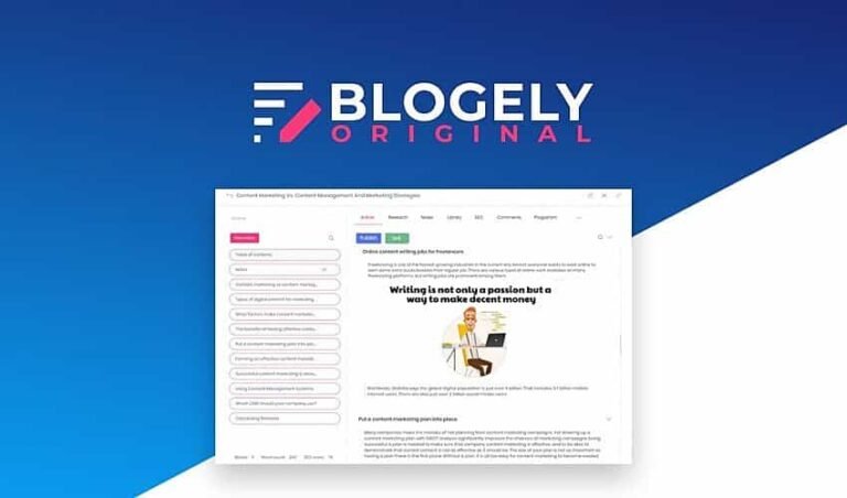 Blogely Lifetime Deal