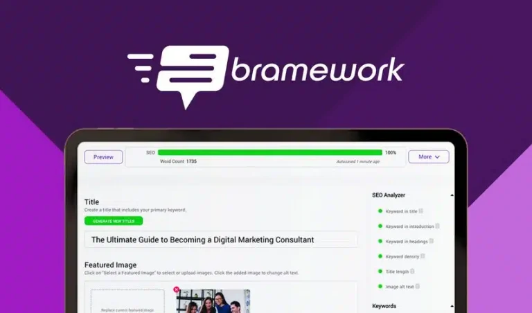 Bramework Lifetime Deal