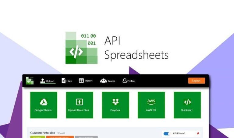 API Spreadsheets Lifetime Deal