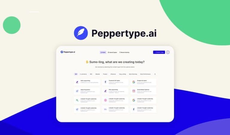 Peppertype Ai Lifetime Deal