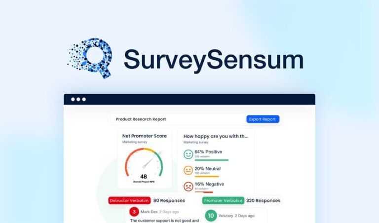 SurveySensum Lifetime Deal