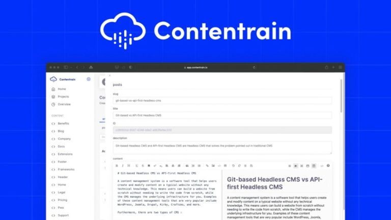 Contentrain Lifetime Deal