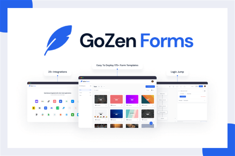 GoZen Forms Lifetime Deal