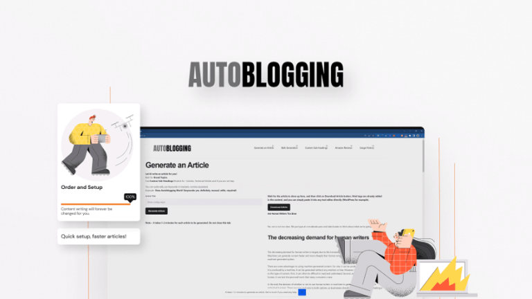 Autoblogging AI Free Lifetime Deal