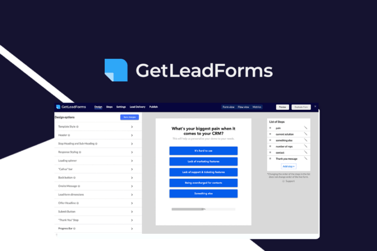 GetLeadForms Lifetime Deal