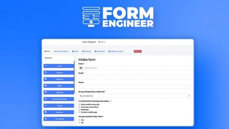 Form Engineer Lifetime Deal