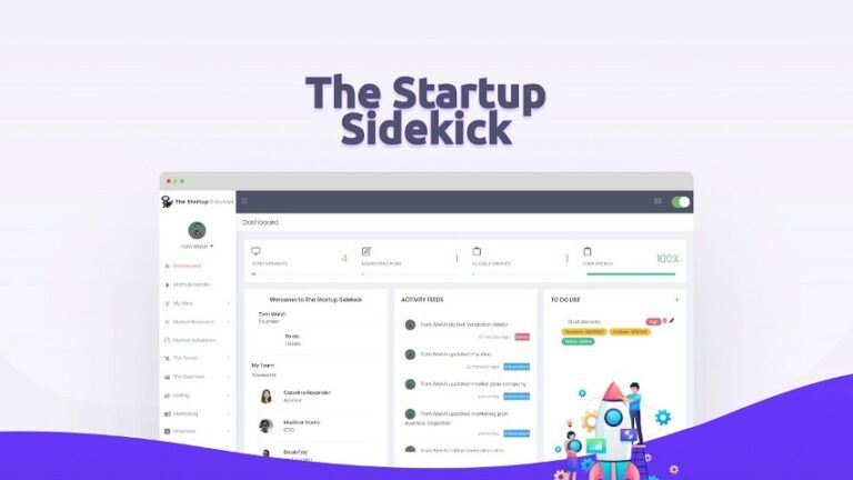 The Startup Sidekick Lifetime Deal