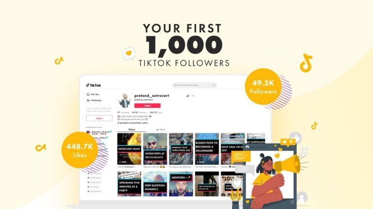 How To Get Your First 1,000 TikTok Followers