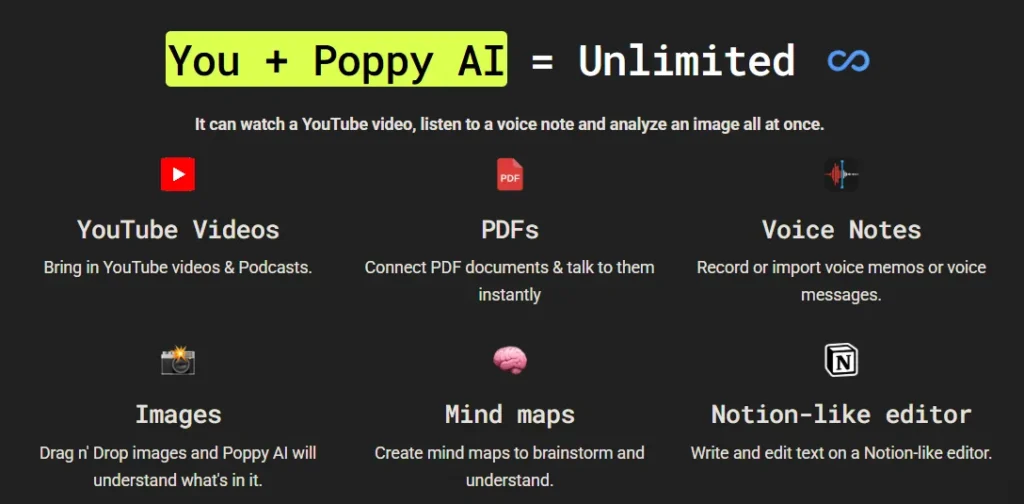 The Features of Poppy AI Lifetime Deal