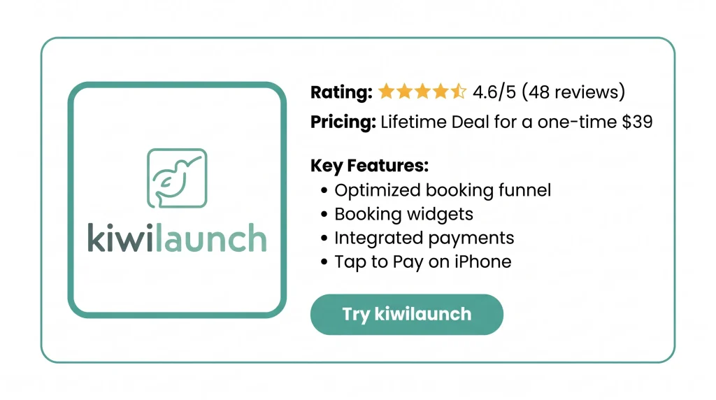 Features of the kiwilaunch Lifetime Deal