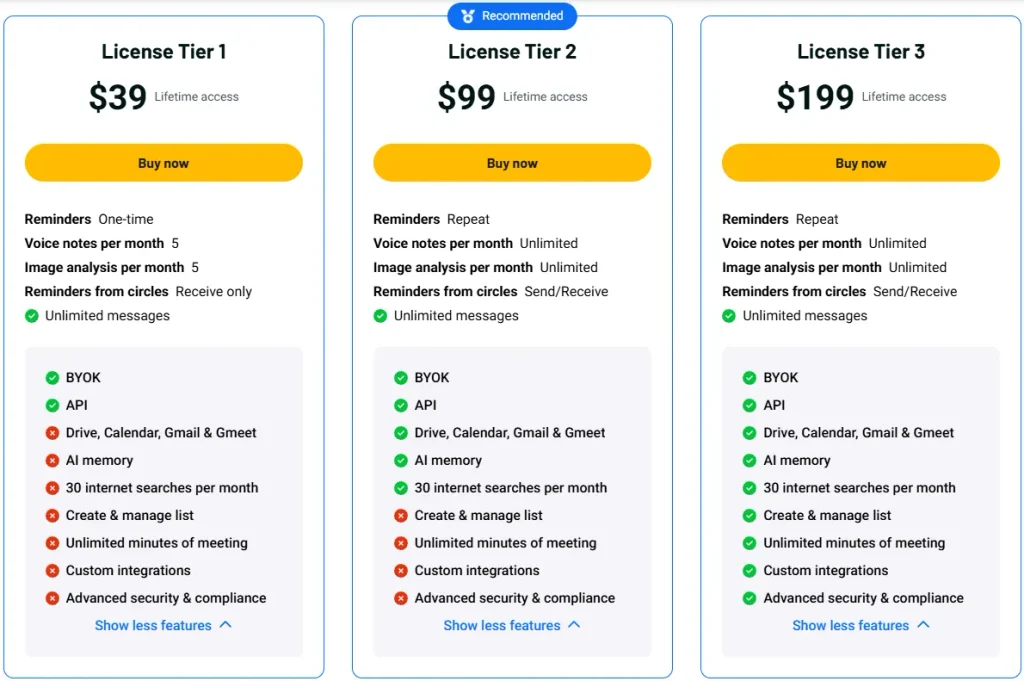 Hello Aria AppSumo Pricing Plan