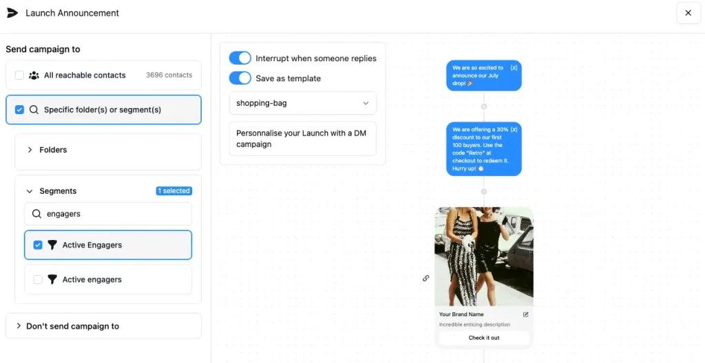 Instagram DM Campaigns
