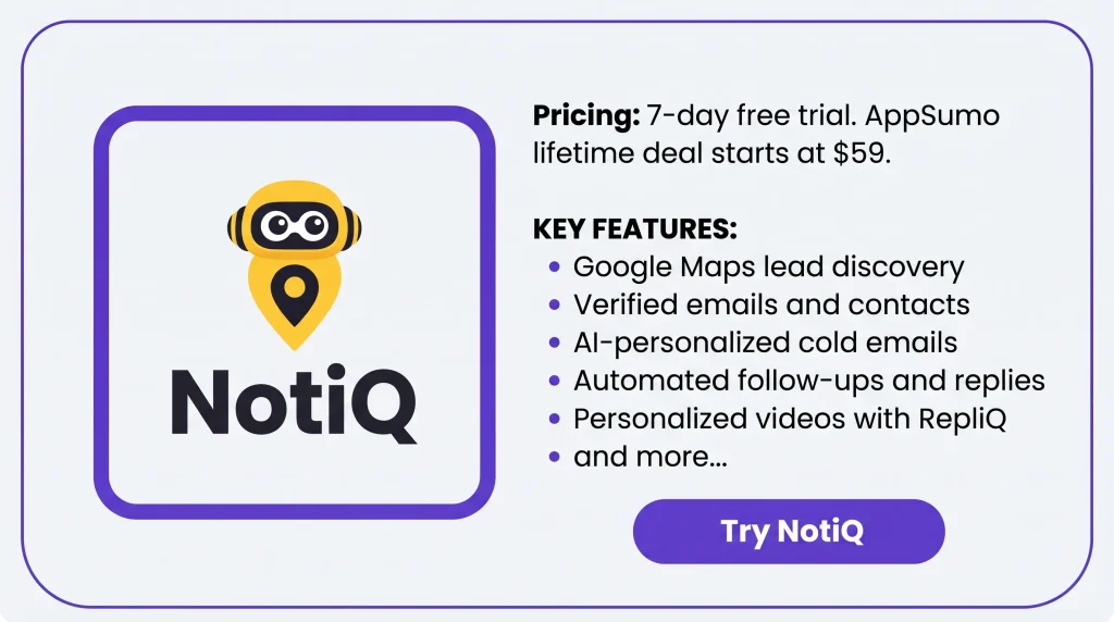 KEY Features of NotiQ